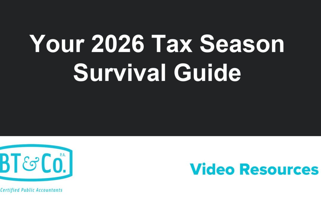 Your 2026 Tax Season Survival Guide